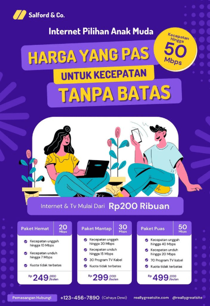 Contoh Poster Promosi