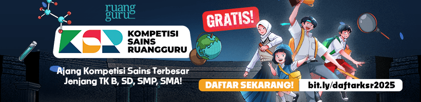 kompetisi sains ruangguru 2025