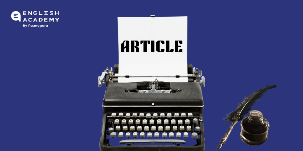 Artikel dalam Bahasa Inggris