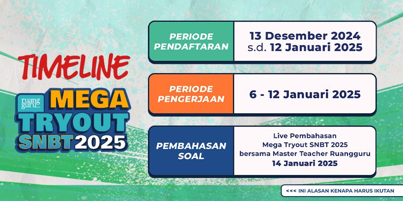 jadwal mega tryout ruangguru