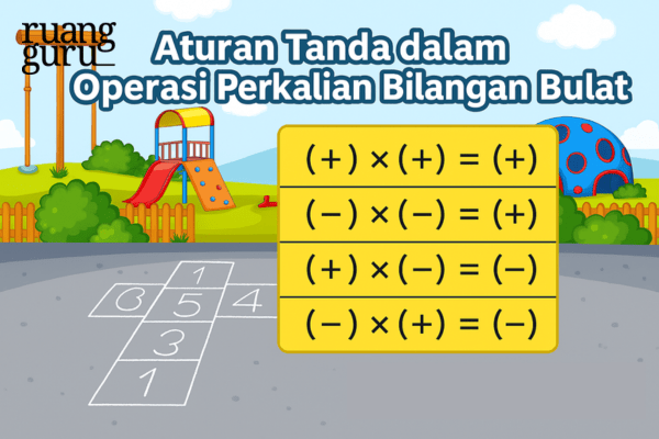 aturan tanda dalam operasi perkalian bilangan bulat