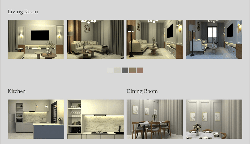 Contoh portofolio desain interior