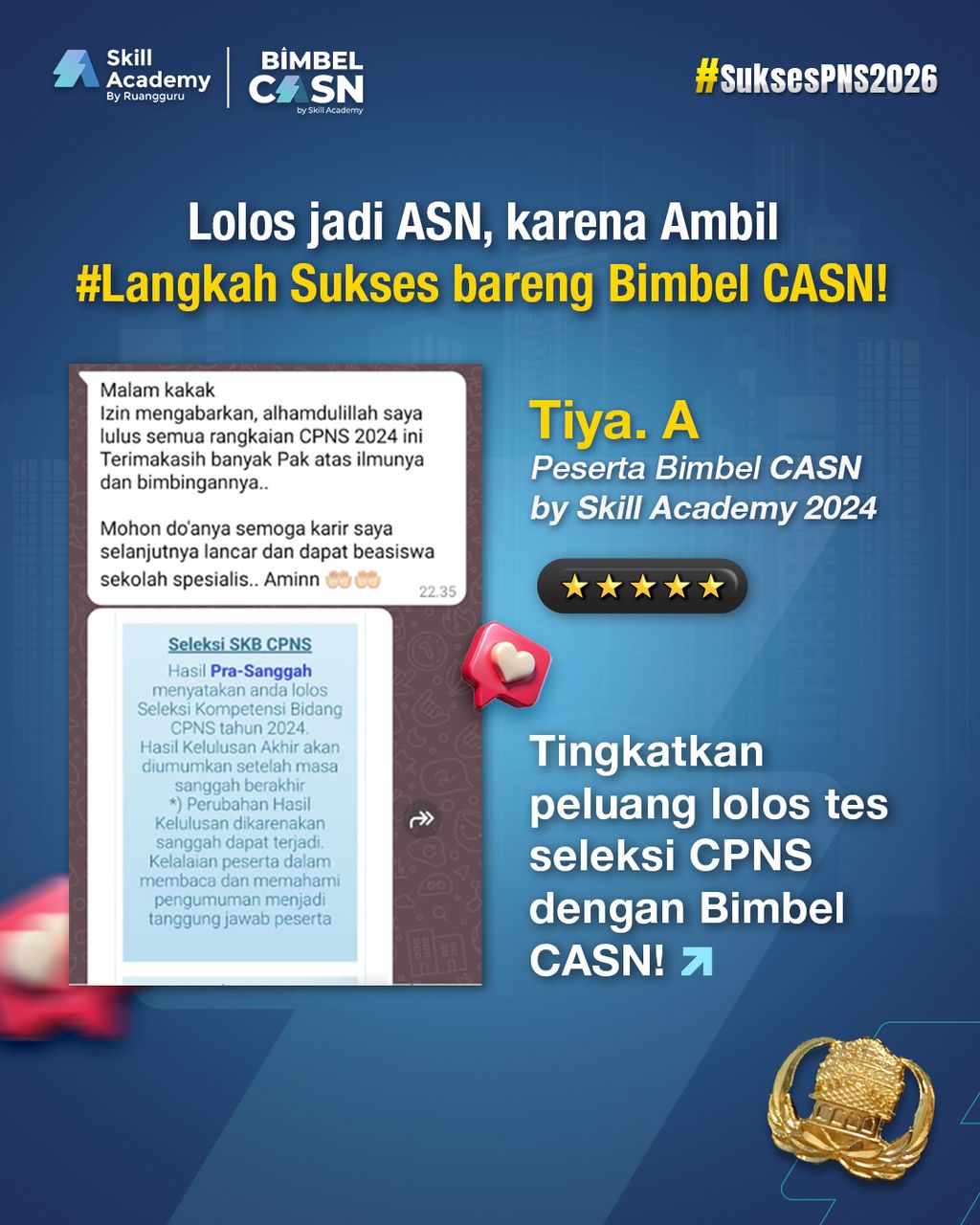Bimbel CASN Skill Academy CPNS 2026