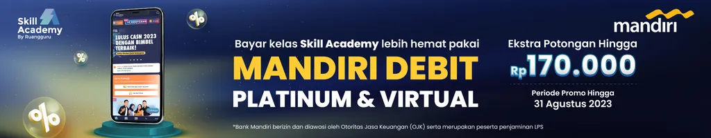 Banner Event Gebyar Diskon Skill Academy