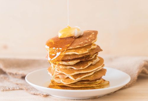 Brunch dalam bahasa Inggris (pancake)