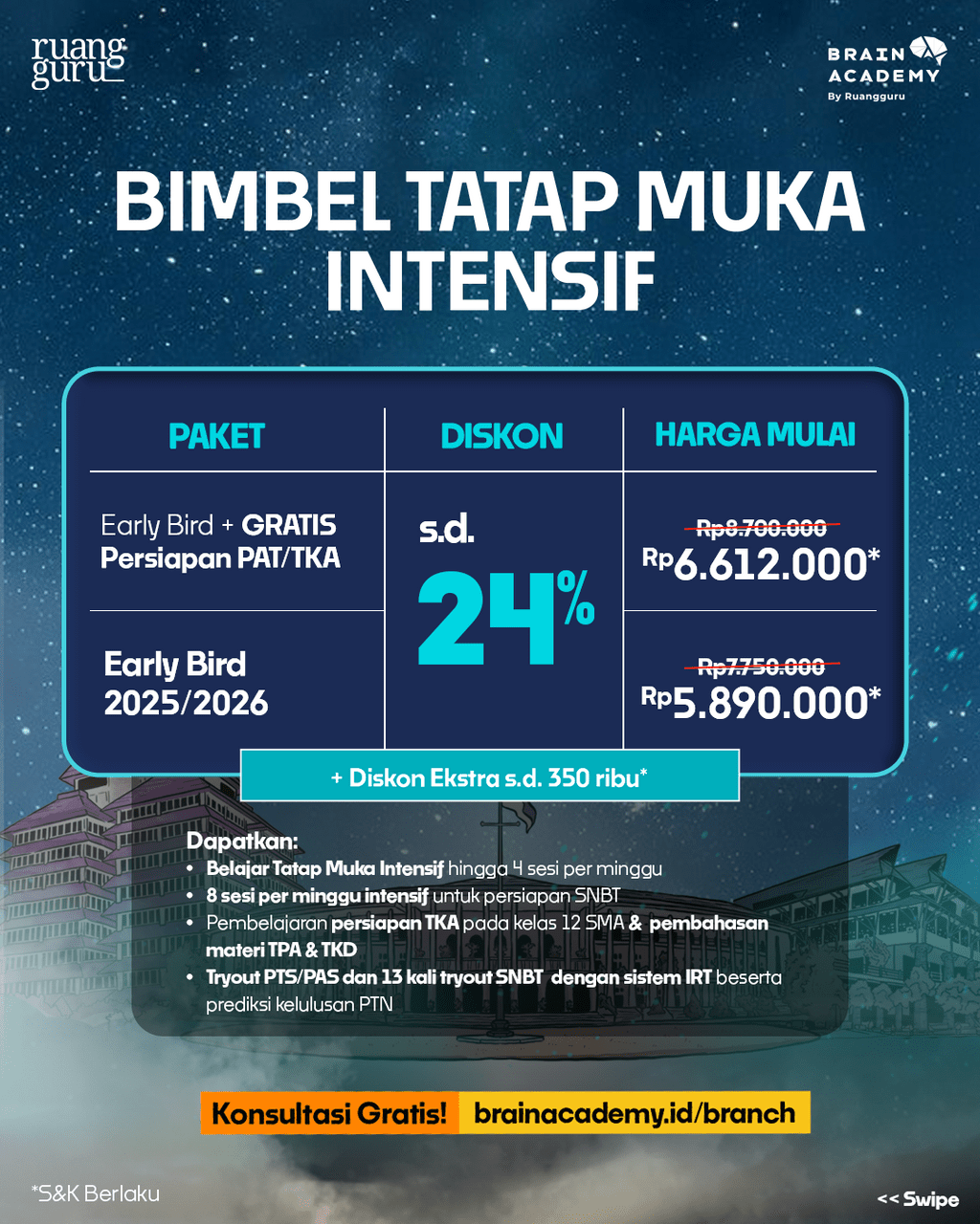promo brain academy center