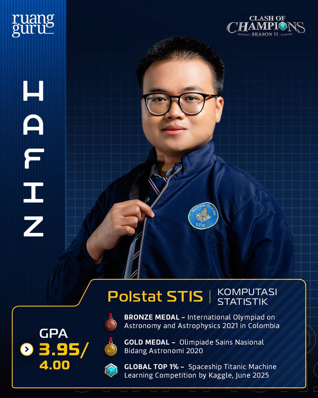 Profil Hafiz - peserta coc season 2