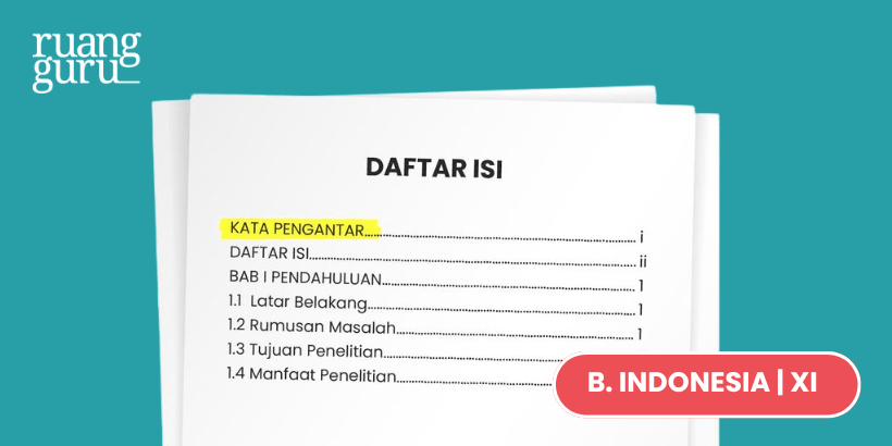 contoh kata pengantar