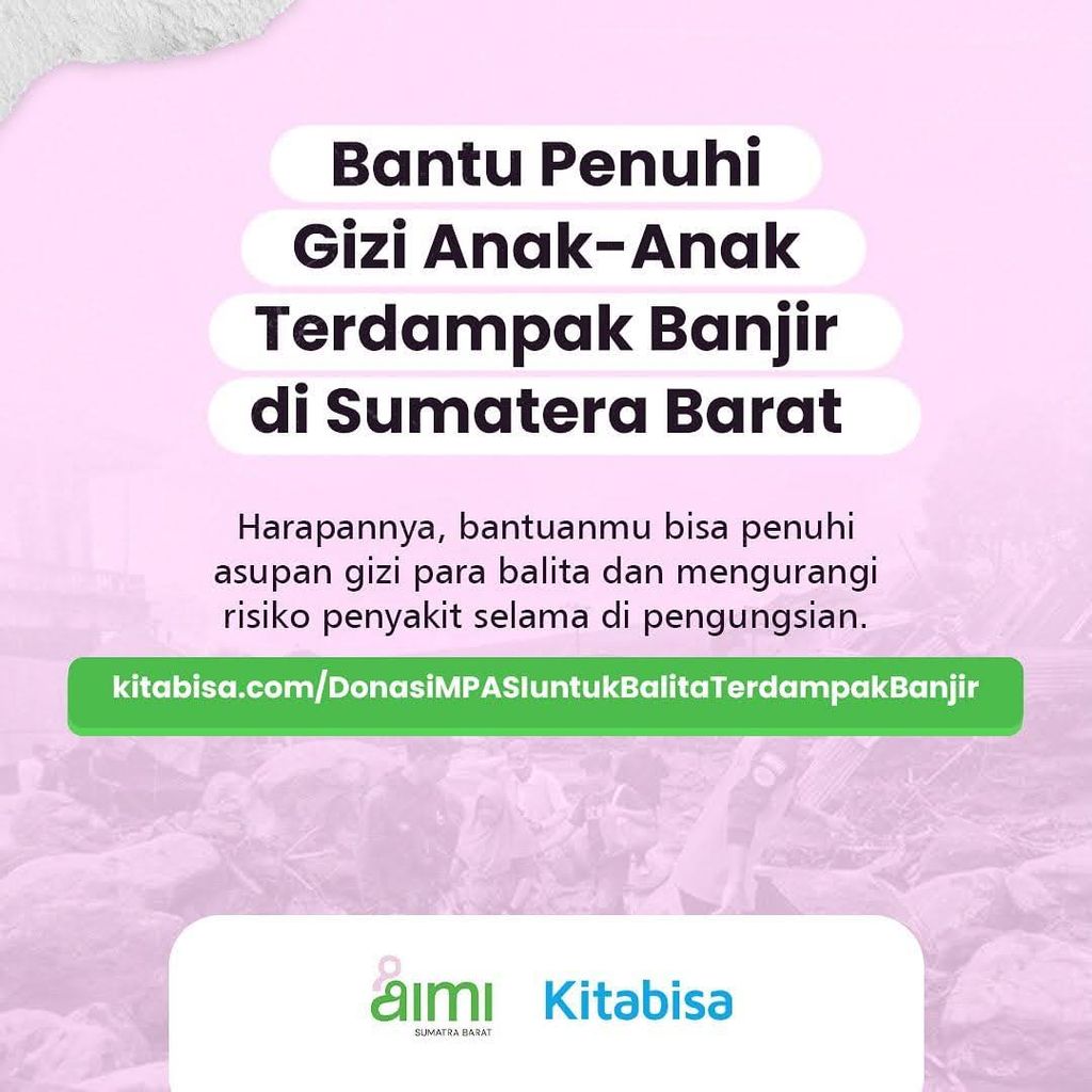 Contoh Iklan Permintaan Donasi