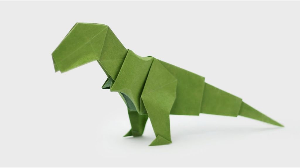 origami dinosaurus