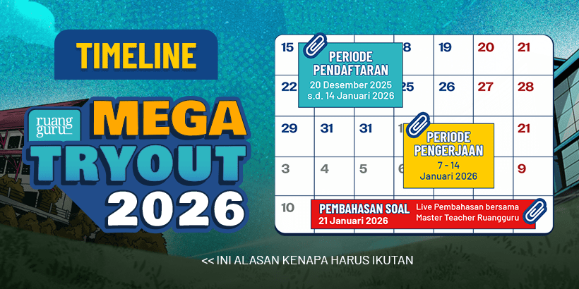 jadwal mega tryout snbt dan tka ruangguru
