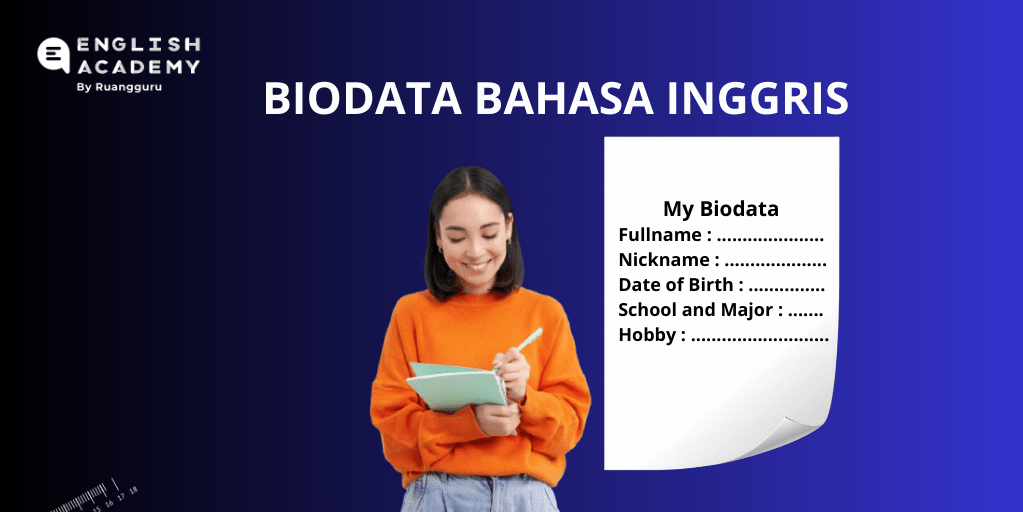 Biodata Bahasa Inggris