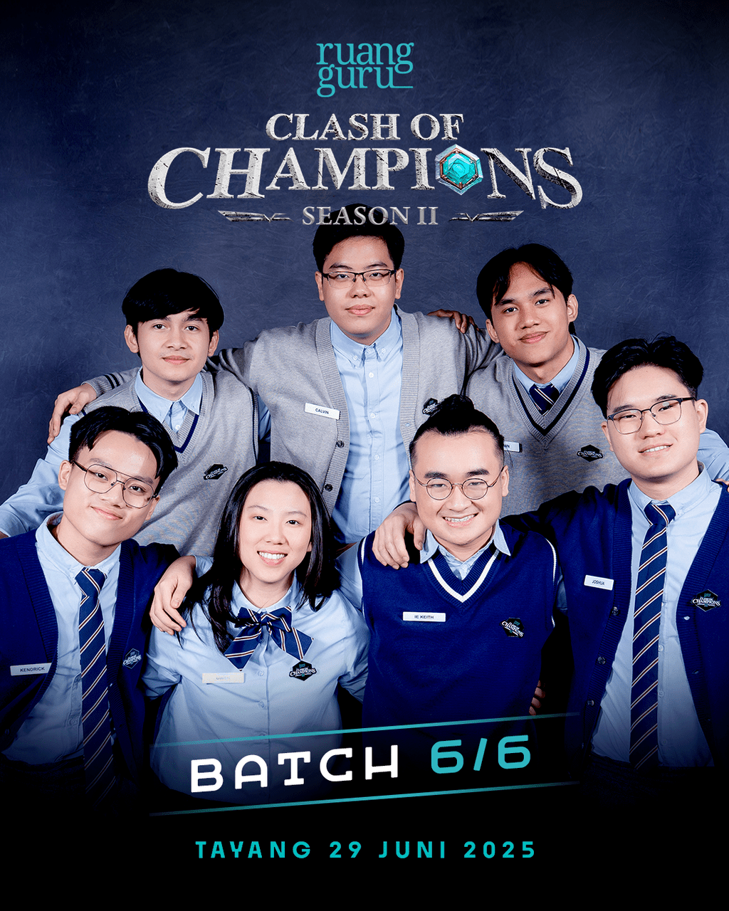 Peserta Clash of Champions Season 2 Batch 6