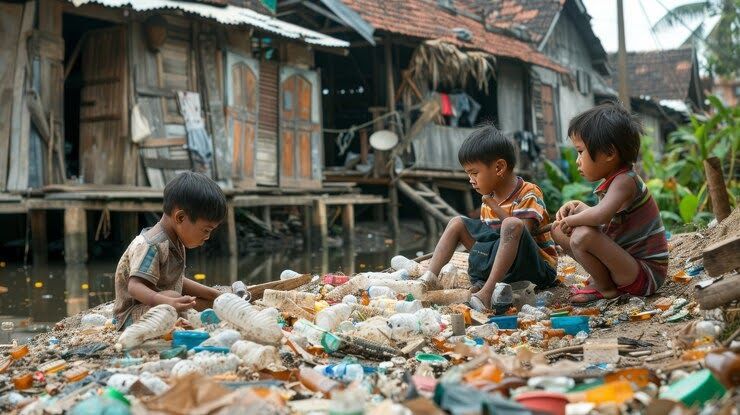 Kemiskinan menjadi salah satu contoh gejala sosial