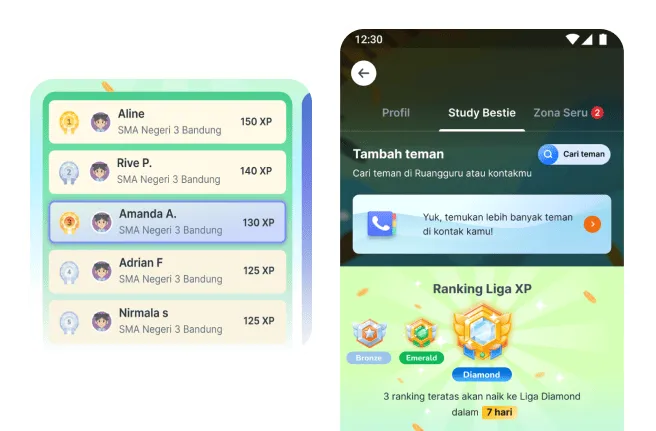 leaderboard kompetisi siswa