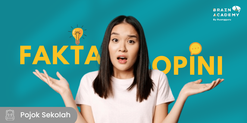 contoh kalimat fakta dam opini