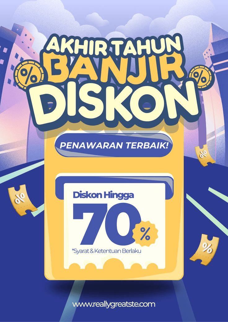 contoh poster niaga