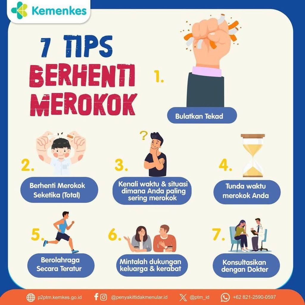 Contoh Iklan Non Komersial tentang Tips Berhenti Merokok