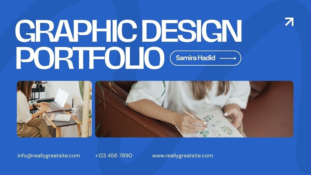 contoh portofolio kuliah