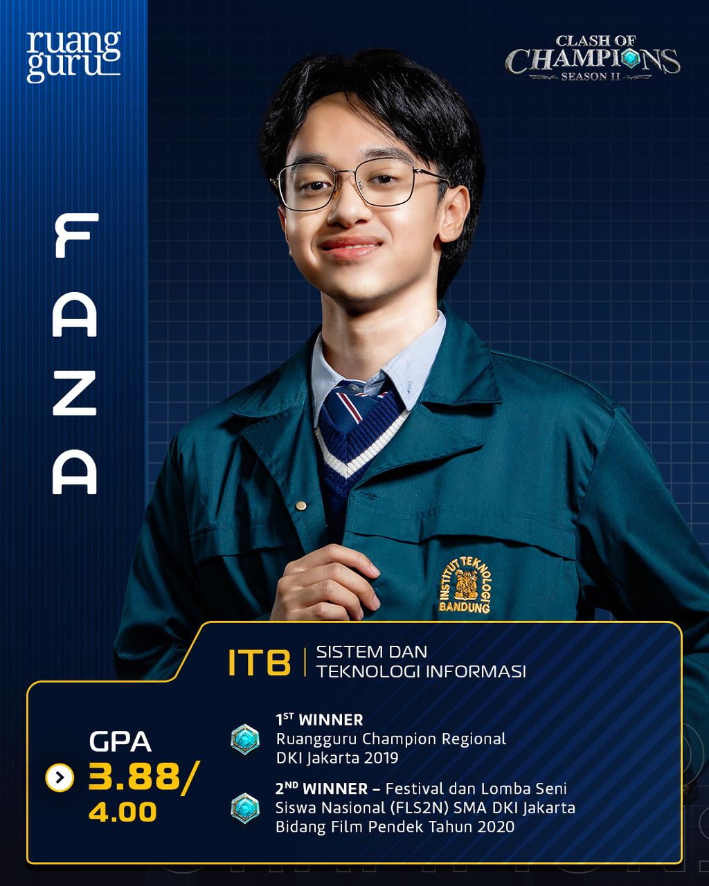 Profil Faza - peserta coc season 2