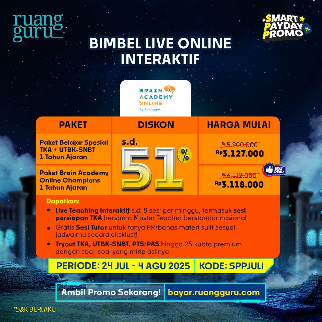 Smart Payday Promo Brain Academy Online