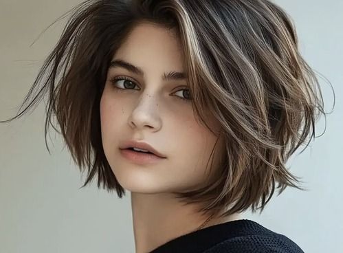 nama poongan rambut wanita dalam bahasa inggris (short shag)