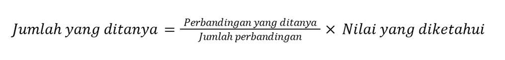 rumus perbandingan jumlah