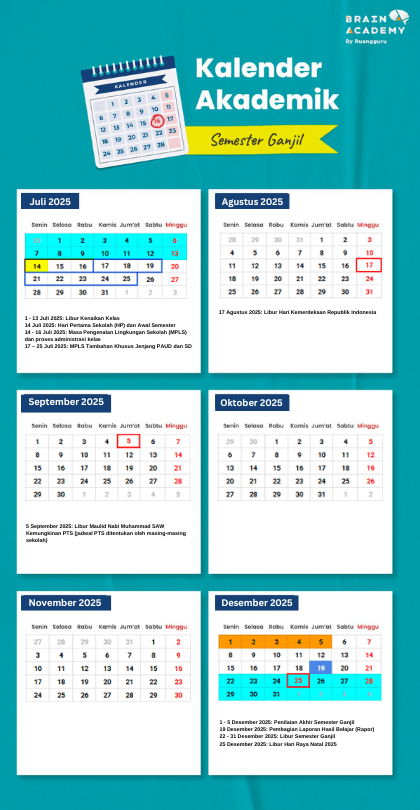 kalender pendidikan semester ganjil