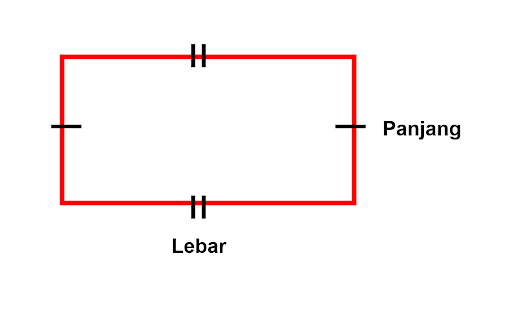 gambar persegi panjang