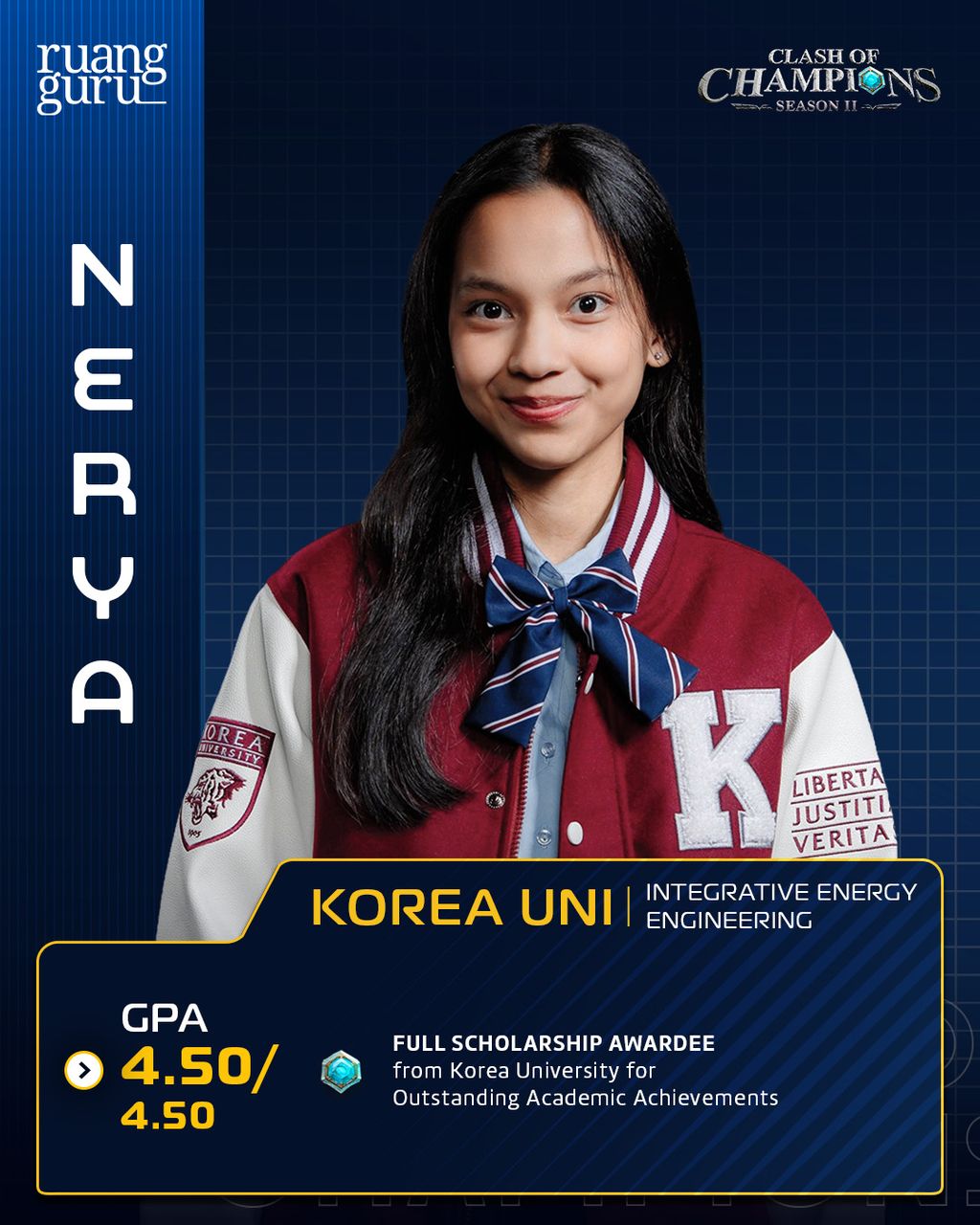 profil nerya - peserta coc season 2