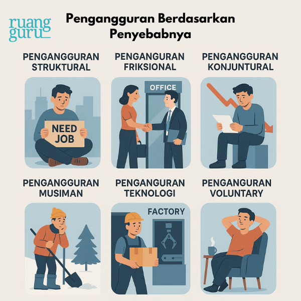 Pengangguran Berdasarkan Penyebabnya