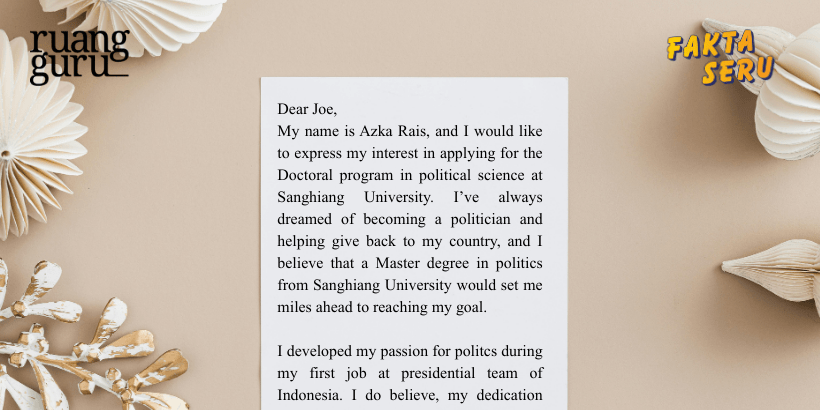Motivation Letter