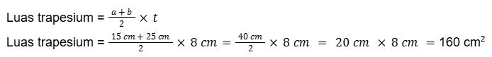 contoh soal luas trapesium