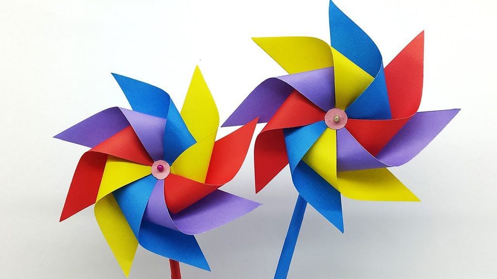 origami kincir angin