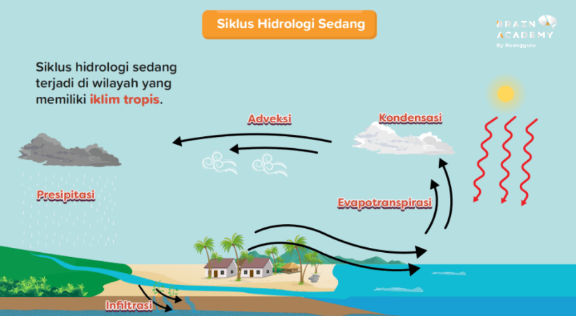 siklus hidrologi sedang