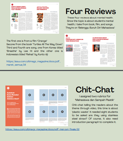 Portofolio lamaran kerja fresh graduate