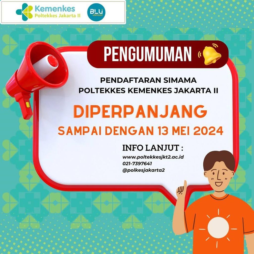 Contoh Iklan Pengumuman Perpanjangan Masa Pendaftaran 