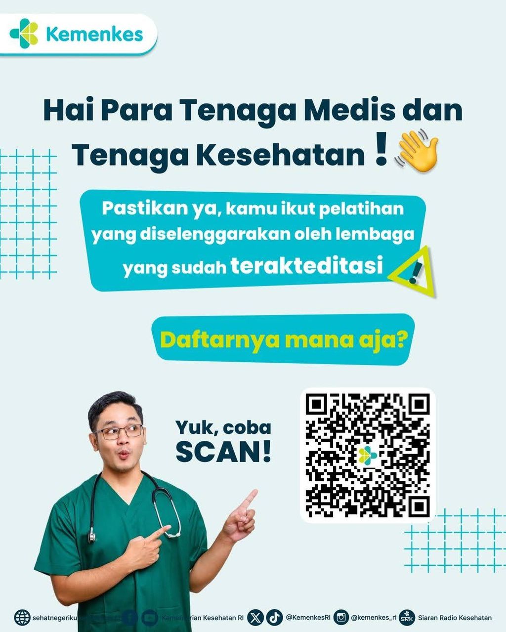 Contoh Iklan Pemberitahuan Mengikuti Pelatihan 