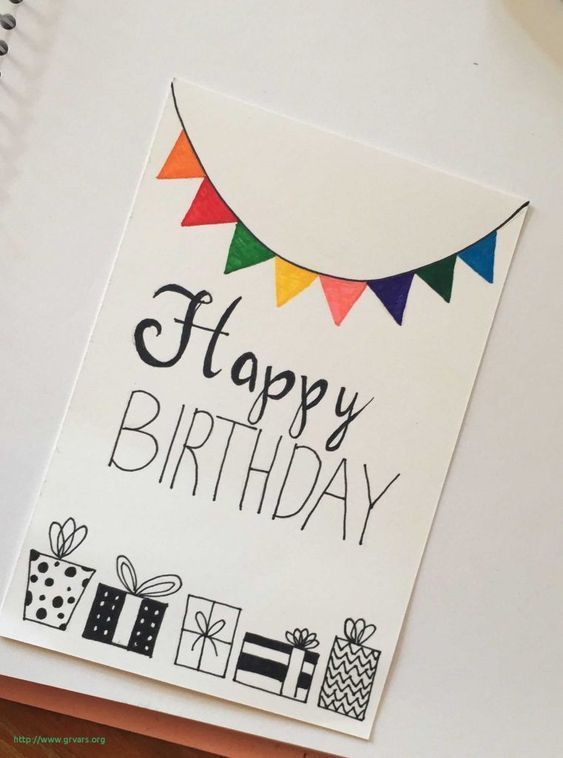 contoh birthday card