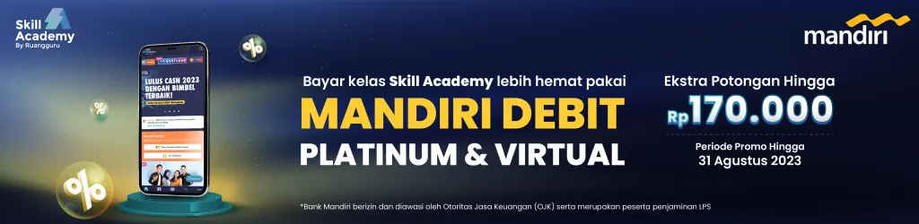 Banner Event Gebyar Diskon Skill Academy