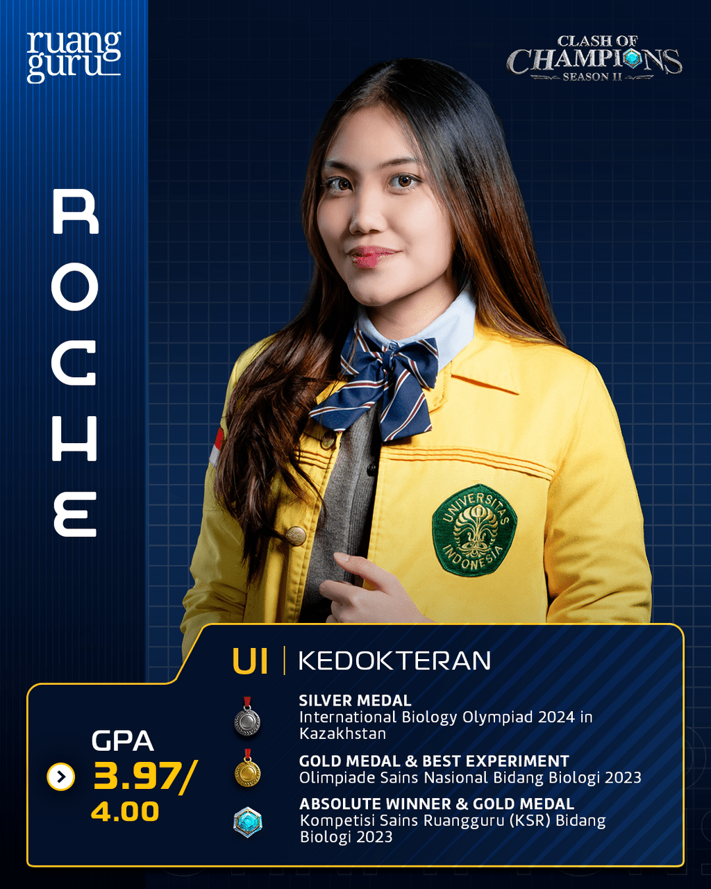 profil roche - peserta clash of champions