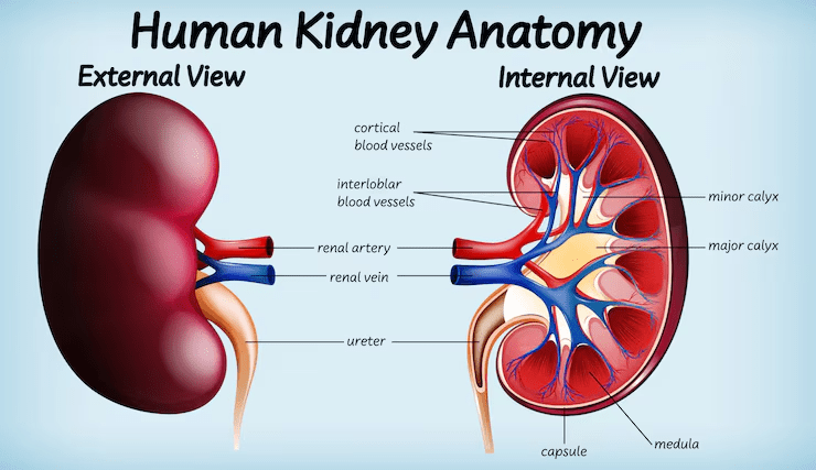 Gambar organ ekskresi ginjal