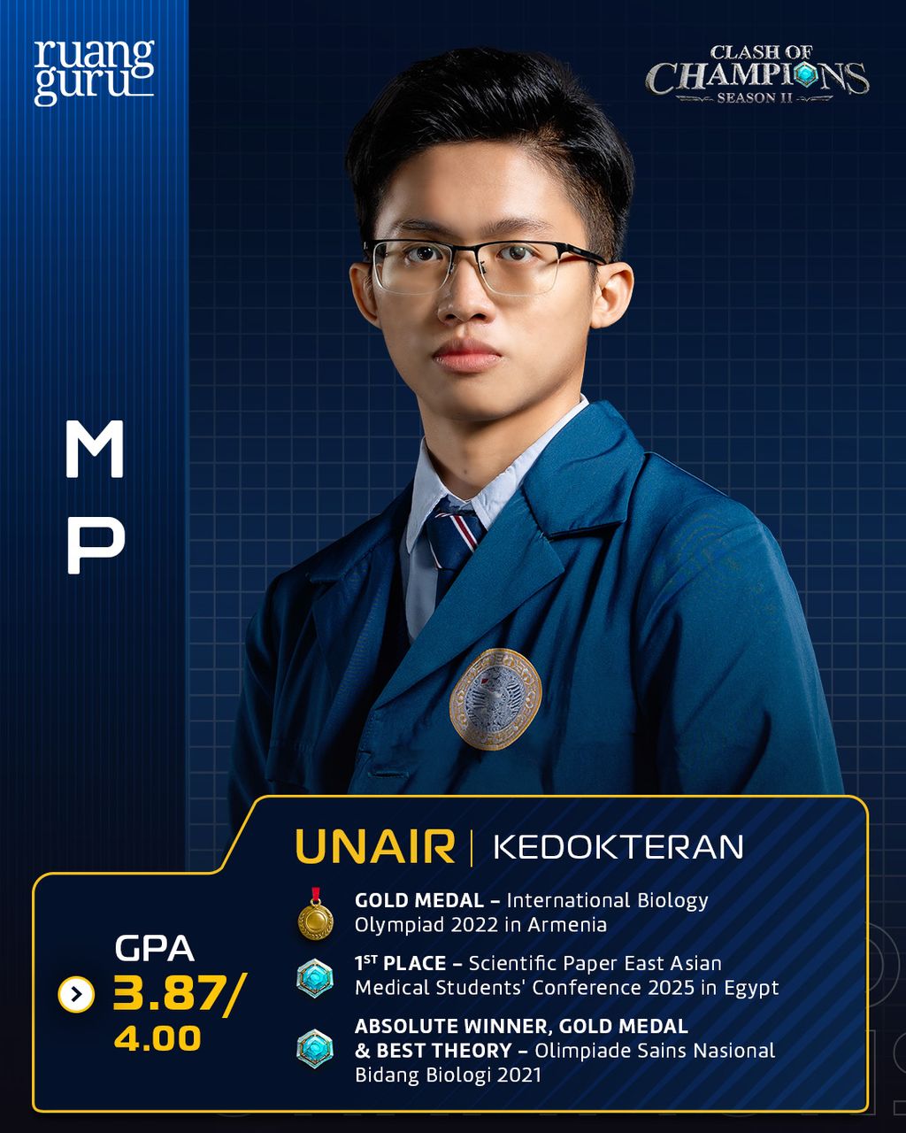 profil MP - peserta coc season 2