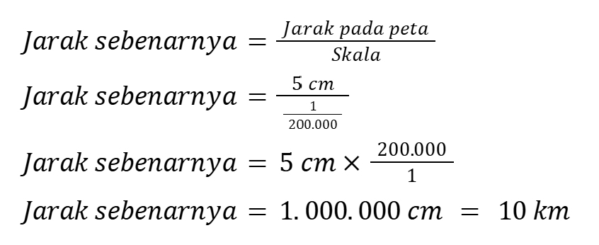 contoh soal skala