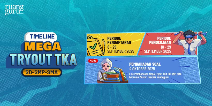 jadwal pembahasan live mega to tka ruangguru