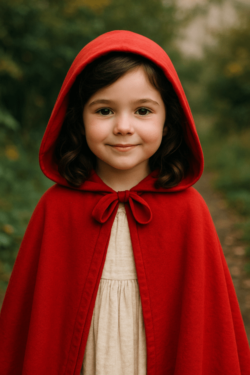 Dongeng Anak Little Red Riding Hood (Si Gadis Berkerudung Merah) dalam bahasa Inggris