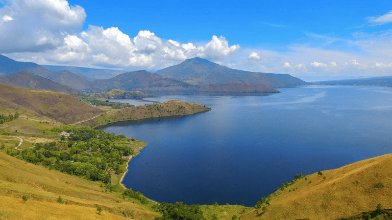 danau toba, contoh air permukaan