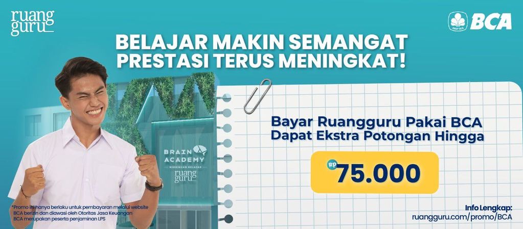 Promo Ruangguru Terbaru & Terlengkap, Diskon Up To 78%!