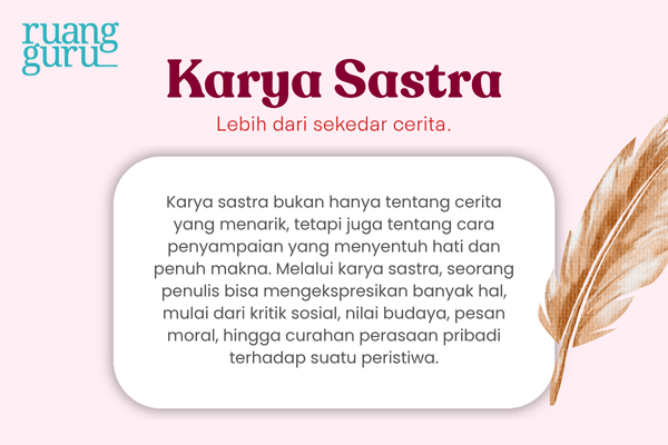 pengertian karya sastra
