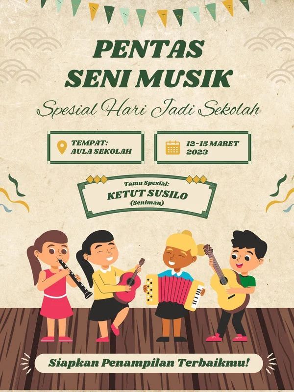 contoh poster kegiatan